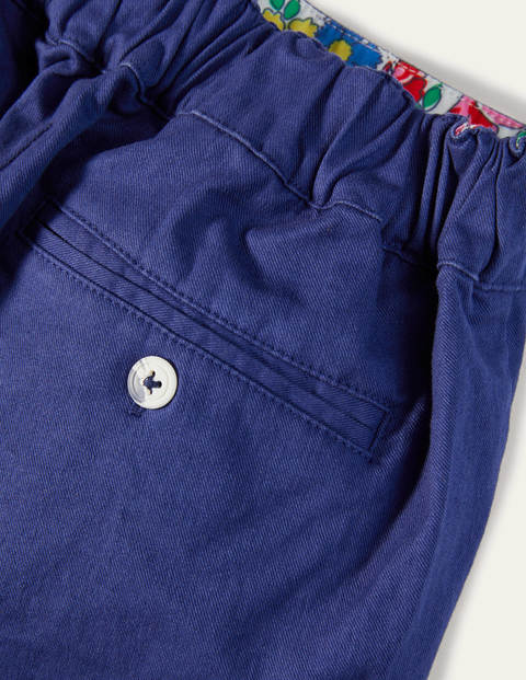 Button Detail Shorts - Starboard Blue Button Detail Shorts - Starboard Blue