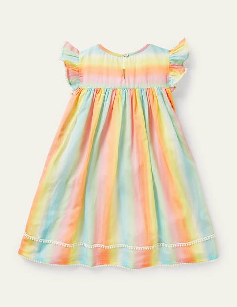 Embroidered Rainbow Dress - Ombré Rainbow Embroidered Rainbow Dress - Ombré Rainbow