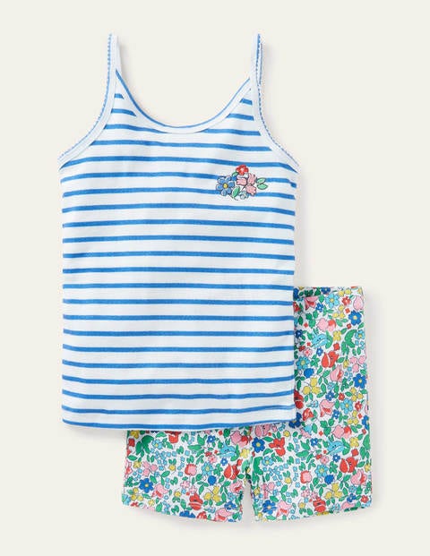 Tank Pajama Set - Multi Vintage Floral Tank Pajama Set - Multi Vintage Floral