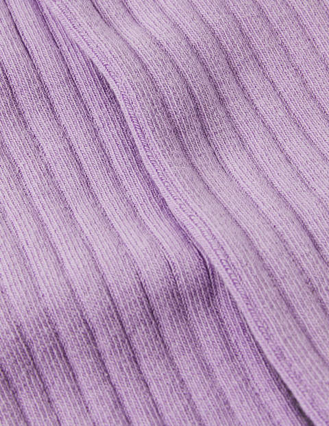 Ribbed Tights - Lilac Ribbed Tights - Lilac