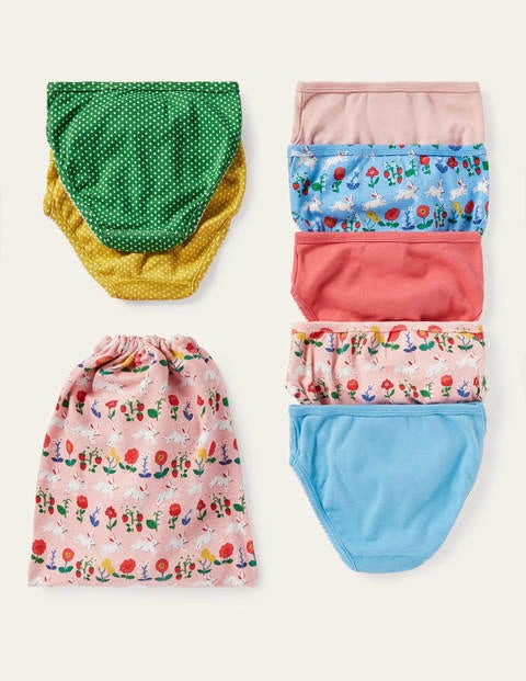 Underwear 7 Pack - Multi Bunnies Underwear 7 Pack - Multi Bunnies