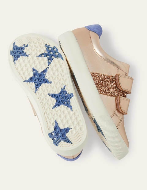 Fun Low Tops - Rose Gold Leather Fun Low Tops - Rose Gold Leather