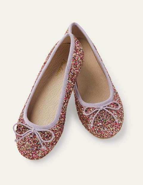 multicolor ballet flats