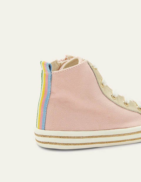 High Tops - Boto Pink Canvas High Tops - Boto Pink Canvas