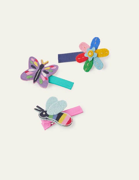 Hairclips 3 Pack - Multi Spring Hairclips 3 Pack - Multi Spring