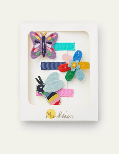 Hairclips 3 Pack - Multi Spring Hairclips 3 Pack - Multi Spring