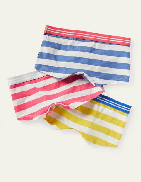 Shorties 3 Pack - Ivory/Multi Shorties 3 Pack - Ivory/Multi