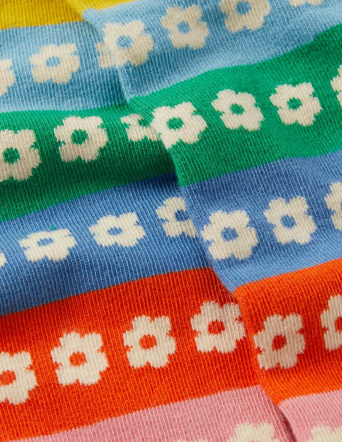 Collant à motif - Fleurs arc-en-ciel Collant à motif - Fleurs arc-en-ciel