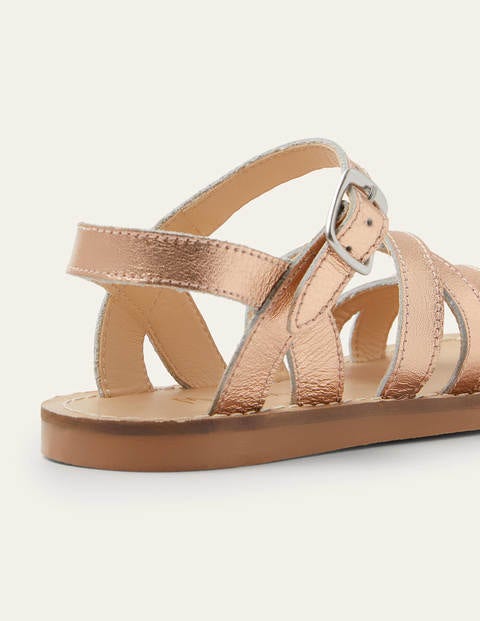Everyday Sandals - Rose Gold Metallic Everyday Sandals - Rose Gold Metallic