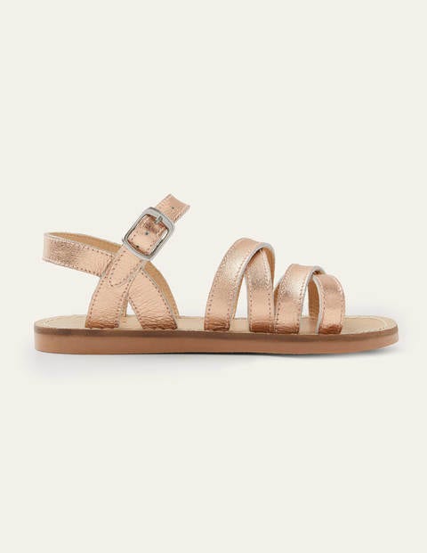 Everyday Sandals - Rose Gold Metallic Everyday Sandals - Rose Gold Metallic