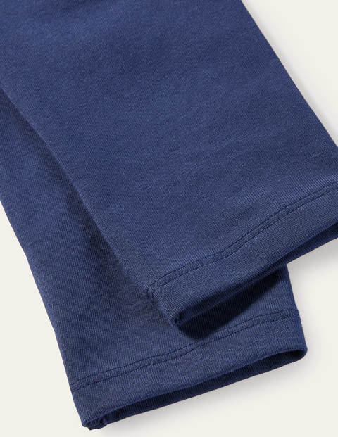 Plain Leggings - School Navy