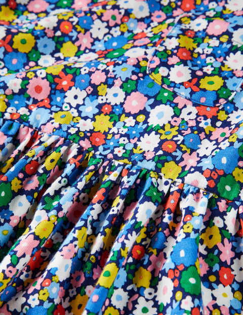 Fun Jersey Dress - Elizabethan Blue Flowerpatch Fun Jersey Dress - Elizabethan Blue Flowerpatch