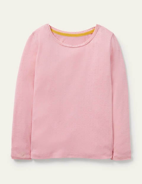 Supersoft Pointelle T-shirt - Formica Pink Supersoft Pointelle T-shirt - Formica Pink