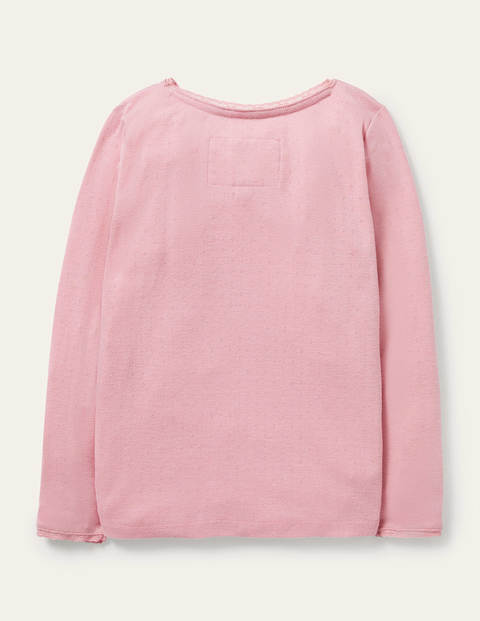 Supersoft Pointelle T-shirt - Formica Pink Supersoft Pointelle T-shirt - Formica Pink