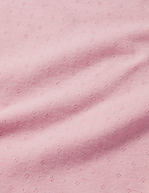 Supersoft Pointelle T-shirt - Formica Pink Supersoft Pointelle T-shirt - Formica Pink