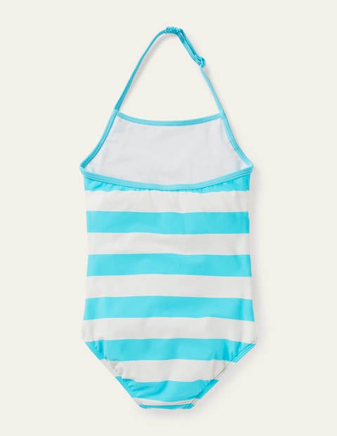 Appliqué Swimsuit - Light Blue/ Ivory Mermaid Appliqué Swimsuit - Light Blue/ Ivory Mermaid