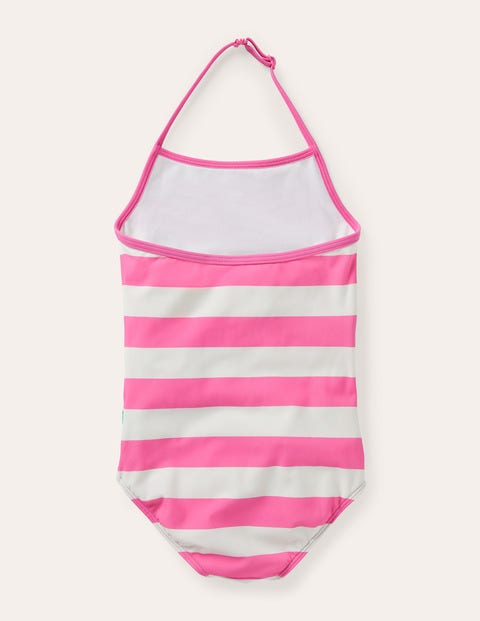 Appliqué Swimsuit - Sweet Pink/ Ivory Turtles Appliqué Swimsuit - Sweet Pink/ Ivory Turtles