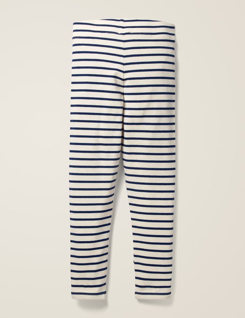 Fun Leggings - Ecru/ School Navy Fun Leggings - Ecru/ School Navy