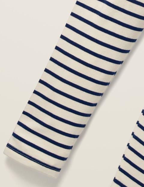 Fun Leggings - Ecru/ School Navy Fun Leggings - Ecru/ School Navy