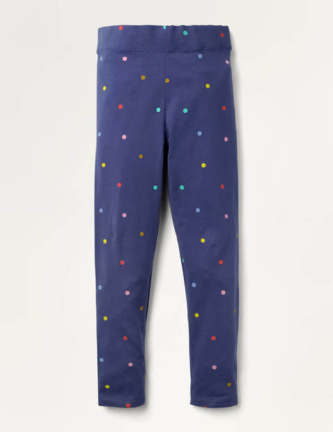 Legging fun - Pois confettis bleu tribord Legging fun - Pois confettis bleu tribord