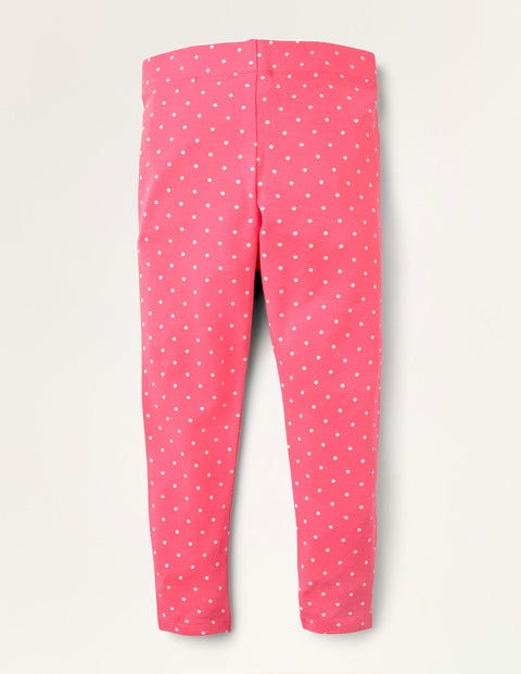 Fun Leggings - Bright Camelia Pink/Ivory Spot Fun Leggings - Bright Camelia Pink/Ivory Spot