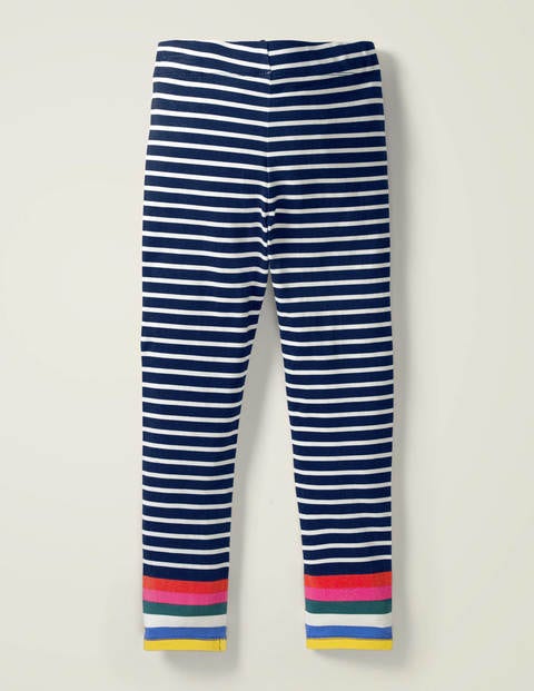 Fun Leggings - College Navy/ Ivory Rainbow Fun Leggings - College Navy/ Ivory Rainbow