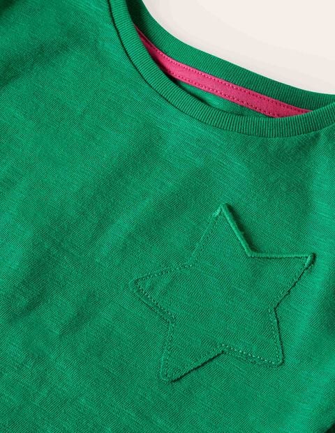 Star Pocket Slub T-shirt - Sapling Green Star Pocket Slub T-shirt - Sapling Green