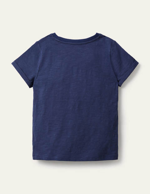 Star Pocket Slub T-Shirt - Starboard Blue Star Pocket Slub T-Shirt - Starboard Blue