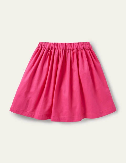 Button Front Woven Skirt - Party Pink Button Front Woven Skirt - Party Pink