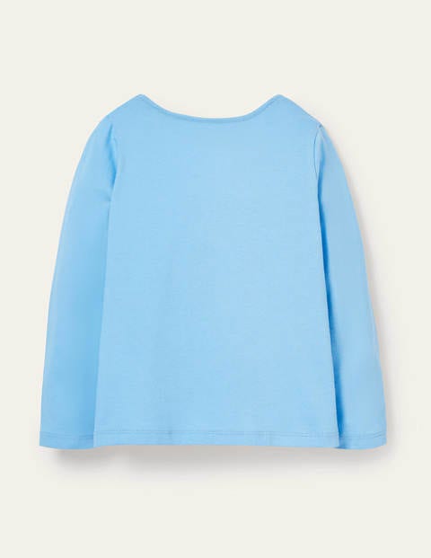Lift-the-Flap T-Shirt - Surfboard Blue Beehive Lift-the-Flap T-Shirt - Surfboard Blue Beehive