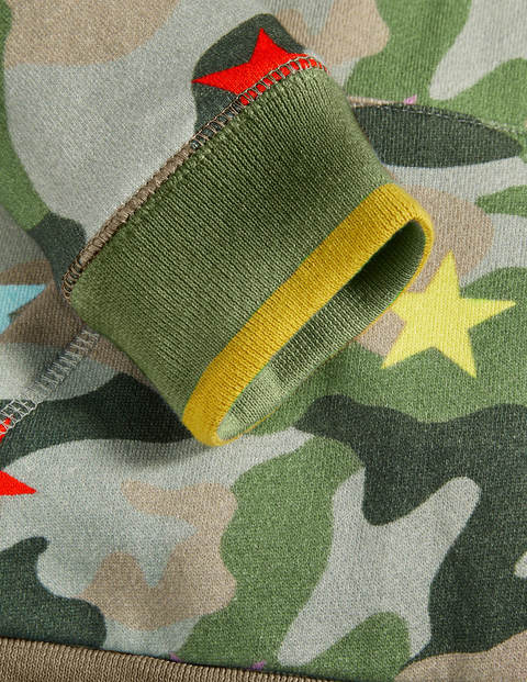 Camo Star Print Hoodie - Multi Camo Star Camo Star Print Hoodie - Multi Camo Star