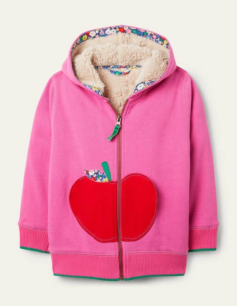 mini boden shaggy lined hoodie