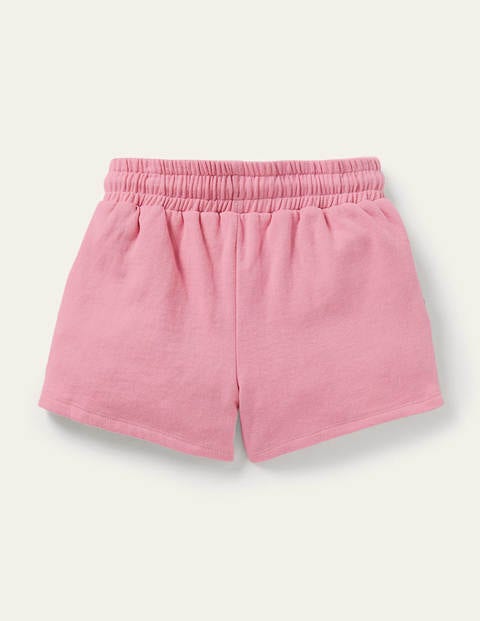 Appliqué Jersey Short - Formica Pink Flowers Appliqué Jersey Short - Formica Pink Flowers
