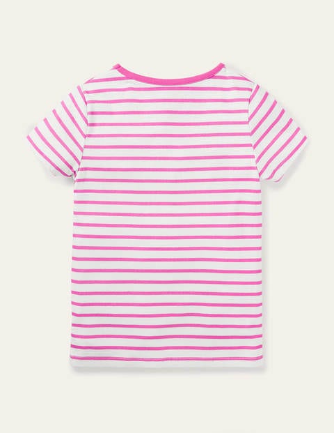 Sequin Colour-change T-shirt - Ivory/ Tickled Pink Cake Sequin Colour-change T-shirt - Ivory/ Tickled Pink Cake