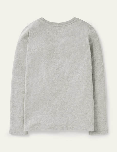 Fossil Facts Glitter T-shirt - Grey Marl Fossils Fossil Facts Glitter T-shirt - Grey Marl Fossils