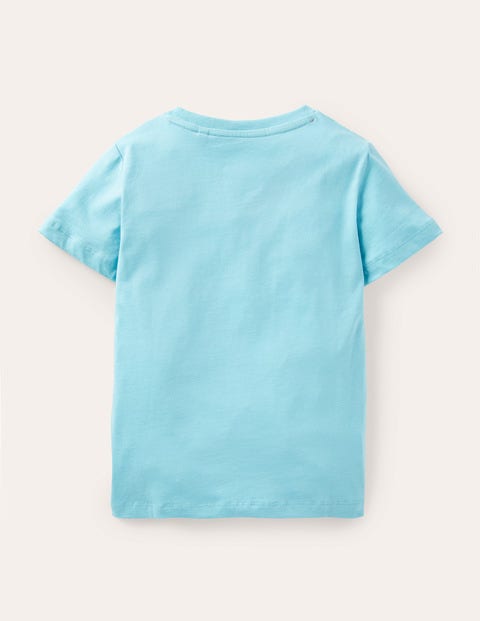 Scene T-shirt - Aqua Blue Reef Scene Scene T-shirt - Aqua Blue Reef Scene