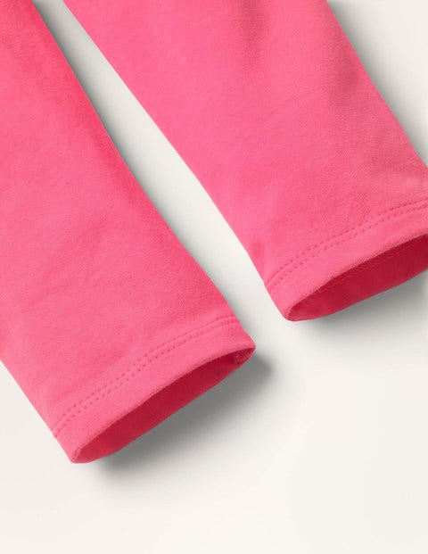 Plain Leggings - Bright Camelia Pink Plain Leggings - Bright Camelia Pink