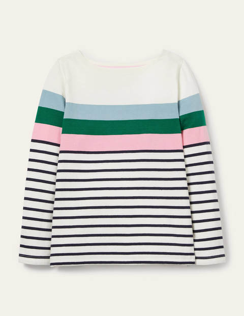 Everyday Breton - Ice Blue/ Soft Peony Pink Everyday Breton - Ice Blue/ Soft Peony Pink