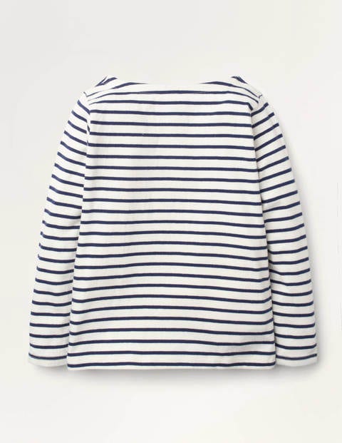 Everyday Breton - Ivory/College Navy Everyday Breton - Ivory/College Navy