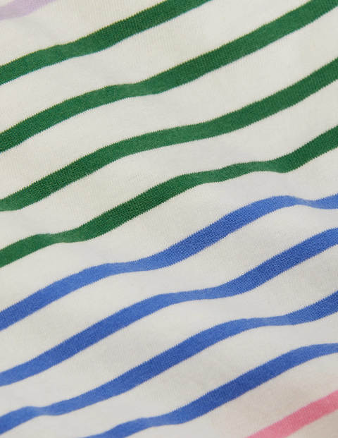 Alltagstaugliches Bretonshirt - Bunt/Regenbogen, Gestreift Alltagstaugliches Bretonshirt - Bunt/Regenbogen, Gestreift