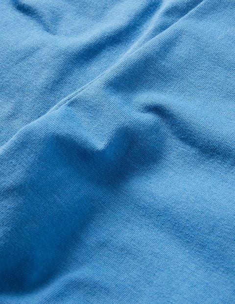 Plain Cropped Leggings - Elizabethan Blue Plain Cropped Leggings - Elizabethan Blue