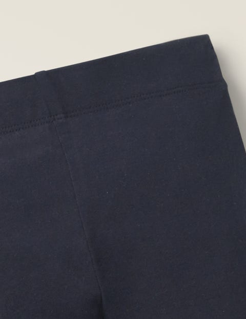 Plain Cropped Leggings - Navy Plain Cropped Leggings - Navy