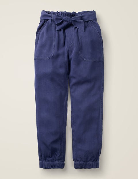 Tie-waist Pants - College Navy Tie-waist Pants - College Navy