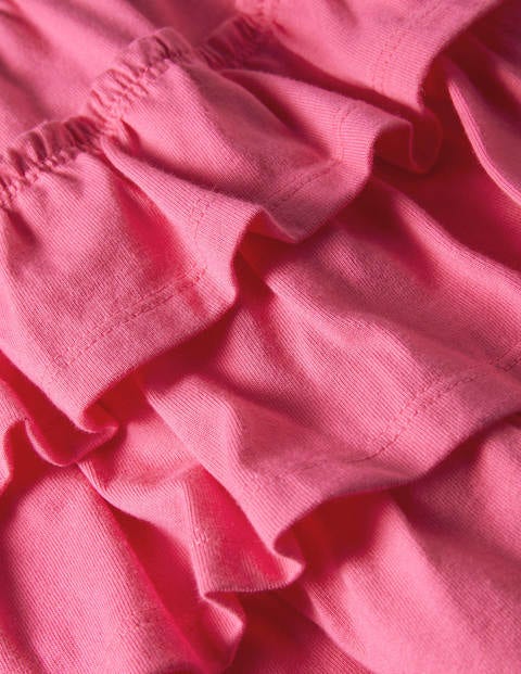 Jersey Ruffle Skort - Bright Camellia Pink Jersey Ruffle Skort - Bright Camellia Pink