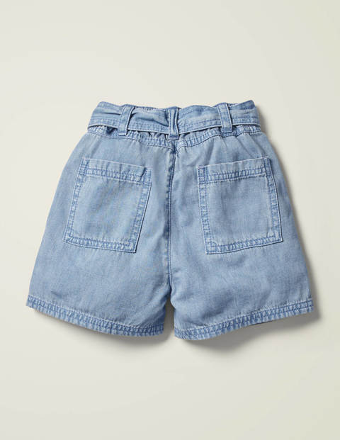 Short noué à la taille - Chambray Short noué à la taille - Chambray