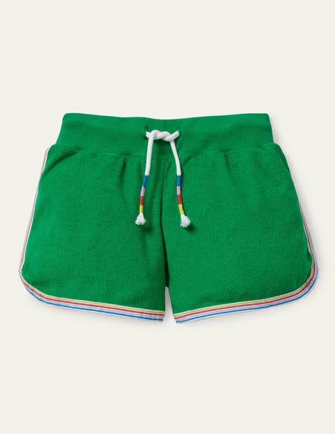 Short rétro en éponge - Vert printemps Short rétro en éponge - Vert printemps