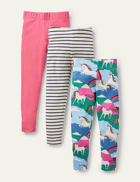 3-Pack Fun Leggings - Multi Unicorn Mountain 3-Pack Fun Leggings - Multi Unicorn Mountain