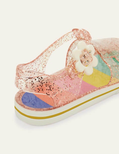 Jelly Shoes - Clear Glitter Jelly Shoes - Clear Glitter