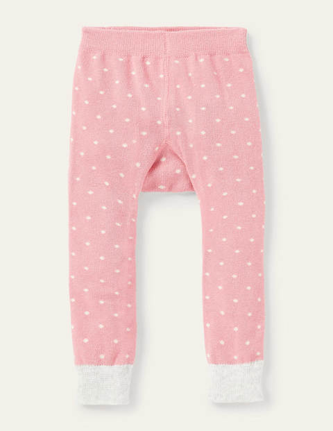 Knitted Leggings - Plum Blossom Giraffe Knitted Leggings - Plum Blossom Giraffe
