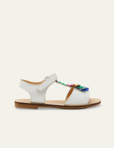 Novelty Leather Sandals - Multi Pineapple Novelty Leather Sandals - Multi Pineapple